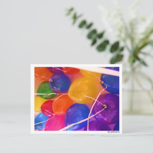 Postkarte - Ballons II (Stehend Vorderseite)