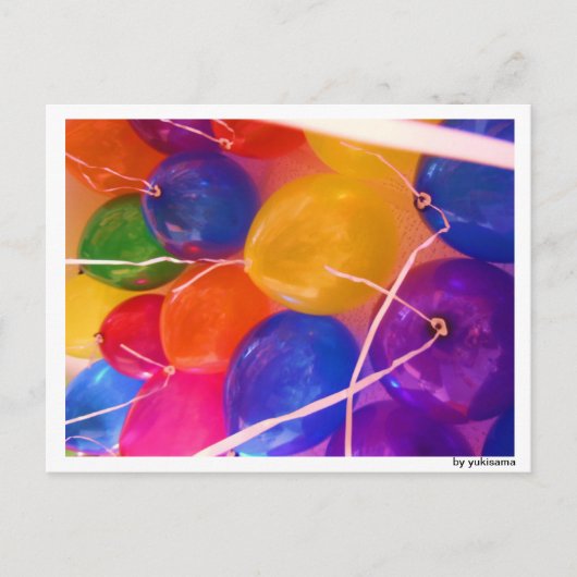 Postkarte - Ballons II (Vorderseite)