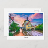 Postkarte Bamberg, Bayern, Deutschland (Vorne/Hinten)