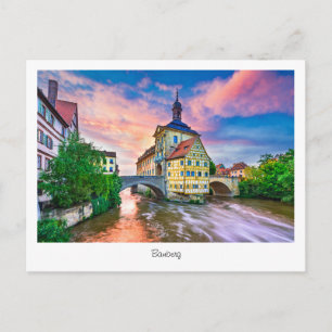 Postkarte Bamberg, Bayern, Deutschland
