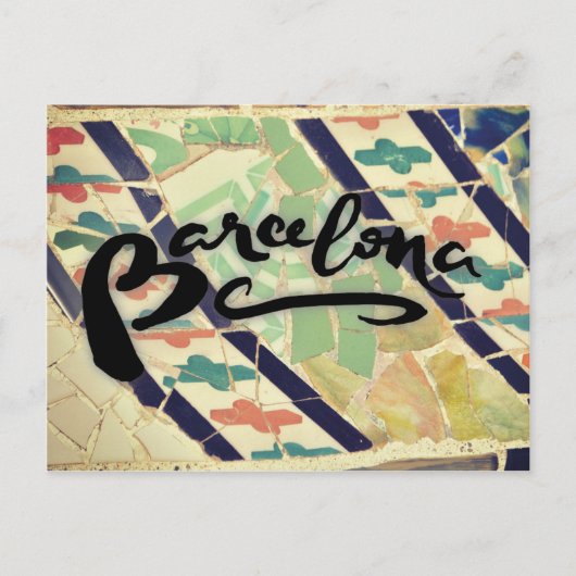 Postkarte Barcelona (Vorderseite)