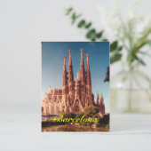 Postkarte Barcelona (Stehend Vorderseite)