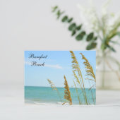 Postkarte Barefoot Beach (Stehend Vorderseite)