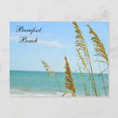 Postkarte Barefoot Beach (Vorderseite)