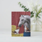 Postkarte "Barn Buds" (Stehend Vorderseite)