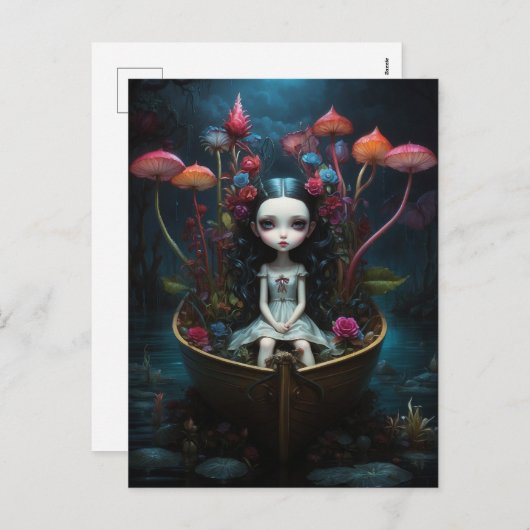 Postkarte - Barque (Vorne/Hinten)