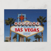 Postkarte Bas vegas (Vorderseite)