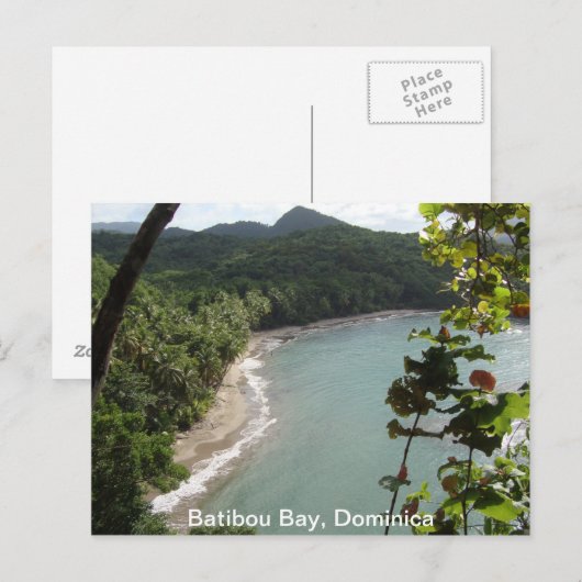 Postkarte Batibou Bay (Vorne/Hinten)