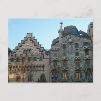 Postkarte Batlló hauseigen Von Antoni Gaudí