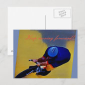 Postkarte behalten Fahren nach vorn (Vorne/Hinten)