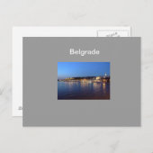 Postkarte Belgrad (Vorne/Hinten)