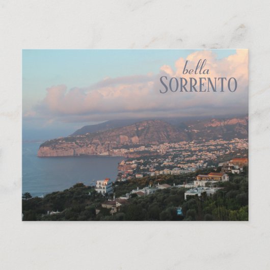 Postkarte "Bella Sorrento" (Vorderseite)