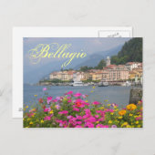 Postkarte Bellagio (Vorne/Hinten)