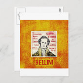 Postkarte Bellini (Vorne/Hinten)
