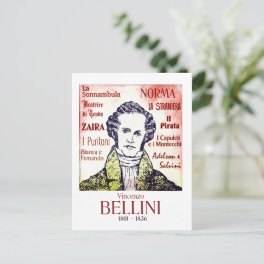 Postkarte Bellini (Stehend Vorderseite)