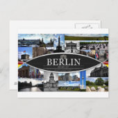 Postkarte Berlin (Vorne/Hinten)