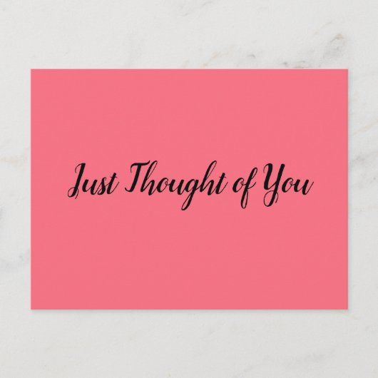 Postkarte - Bewunderung: "Respekt und warme Zustim (Vorderseite)