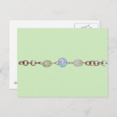 Postkarte - Bezüge und Kupferketten (Vorne/Hinten)