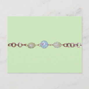 Postkarte - Bezüge und Kupferketten