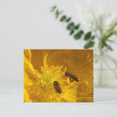Postkarte Bienen (Stehend Vorderseite)