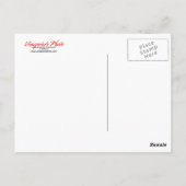 Postkarte: Black Cat Eyes Postkarte (Rückseite)