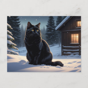 Postkarte Black Cat Reihe 2 07