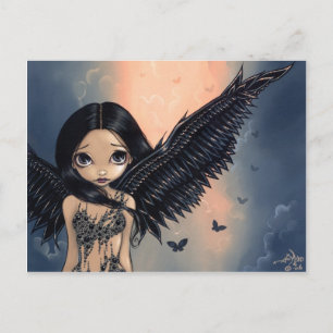 Postkarte "Black Winged Angel"