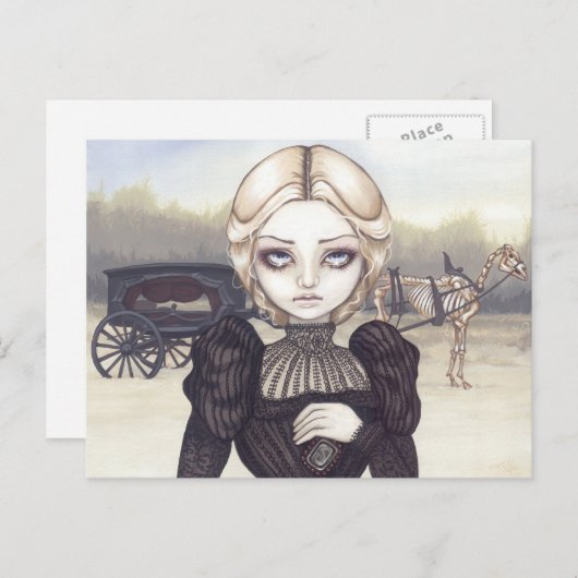 Postkarte "Bleak Mourning" (Vorne/Hinten)