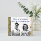 Postkarte bleibe stark (Stehend Vorderseite)