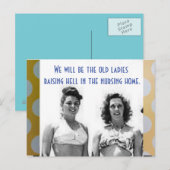 Postkarte bleibe stark (Vorne/Hinten)