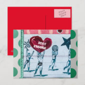 Postkarte - Bleibe stark (Vorne/Hinten)