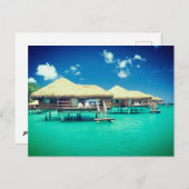 Postkarte - Blick auf den Ozean (Vorne/Hinten)