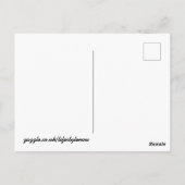 Postkarte - Blick auf den Ozean (Rückseite)