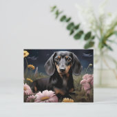 Postkarte Blossoming Spring (Stehend Vorderseite)