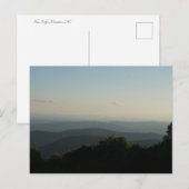 Postkarte Blue Ridge Mountains (Vorne/Hinten)