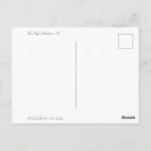 Postkarte Blue Ridge Mountains (Rückseite)