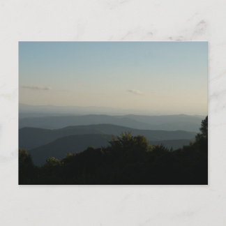 Postkarte Blue Ridge Mountains