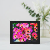 Postkarte-Blume-68 Postkarte (Stehend Vorderseite)