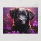 Postkarte Blume der Liebe (Vorderseite)