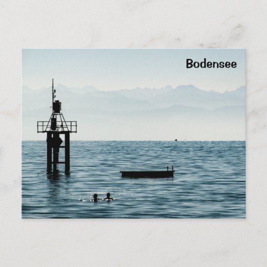 Postkarte Bodensee (Vorderseite)