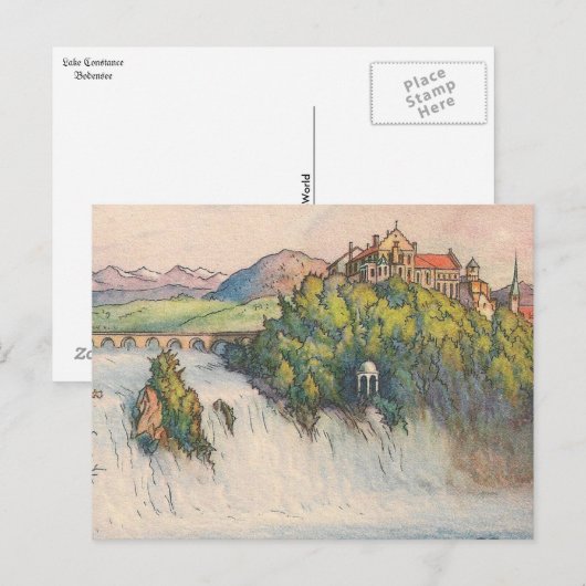 Postkarte - Bodensee (Bodensee) (Vorne/Hinten)