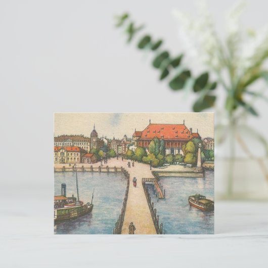 Postkarte - Bodensee, Konstanz (Stehend Vorderseite)