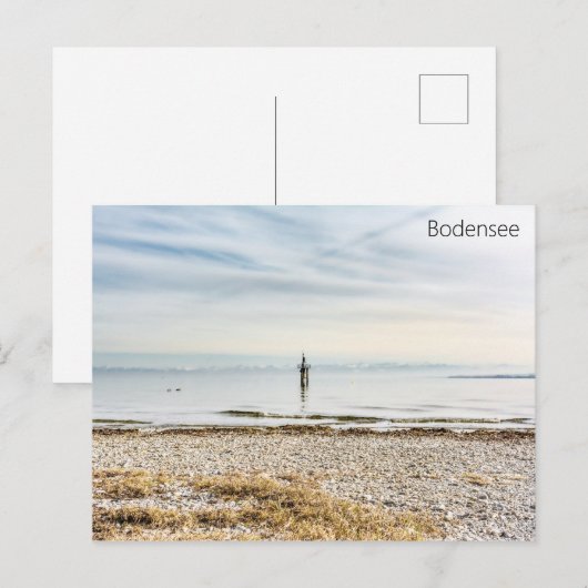 Postkarte Bodensee Postcard Bodensee (Vorne/Hinten)