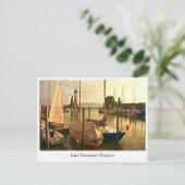 Postkarte Bodensees, Deutschland (Stehend Vorderseite)