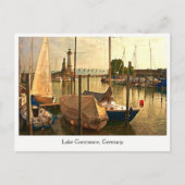 Postkarte Bodensees, Deutschland (Vorderseite)
