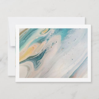 Postkarte Boho Blue 4,25" x 5,6"