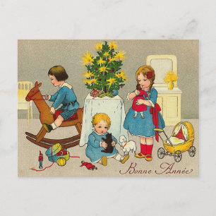 Postkarte "Bonne Annee"