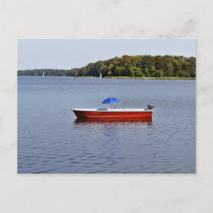 Postkarte - Bootstour