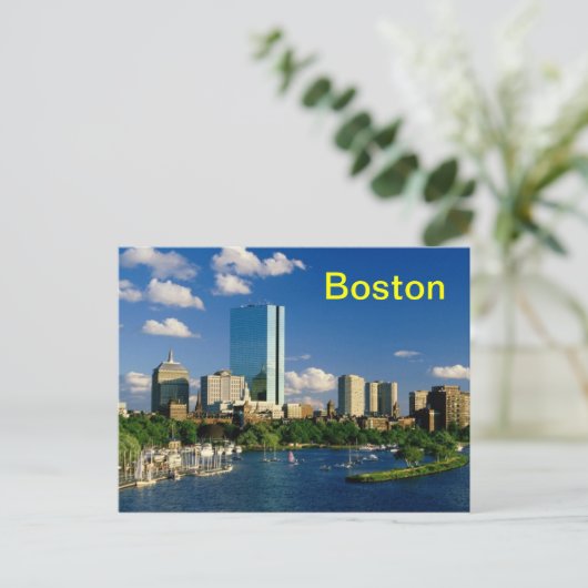 Postkarte Boston (Stehend Vorderseite)