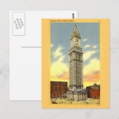 Postkarte, Boston, Massachusetts Postkarte (Vorne/Hinten)
